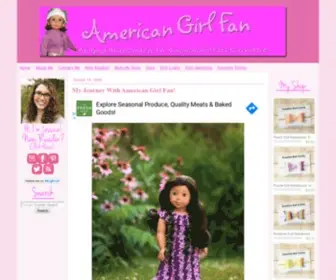 Americangirlfan.com(American Girl Doll) Screenshot