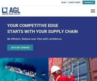 AmericanGloballogistics.com(American Global Logistics) Screenshot