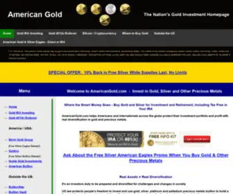 Americangold.com(America's Precious Metals Site) Screenshot