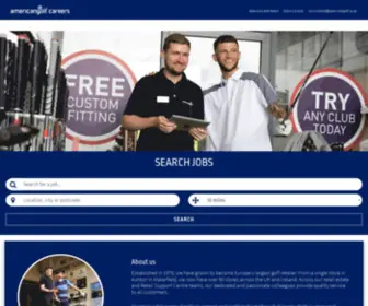 Americangolfcareers.co.uk(Jobs at American Golf) Screenshot