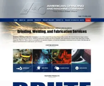 Americangrinding.com(American Grinding & Machining Company) Screenshot