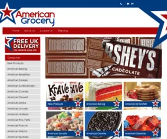 Americangrocery.co.uk(American Sweets) Screenshot