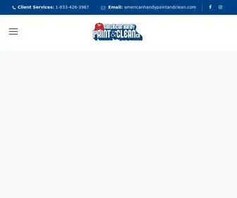 Americanhandypaintandclean.com(American Handy Paint and Clean) Screenshot