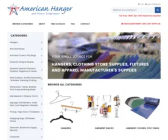 Americanhanger.com(American Hanger & Fixture) Screenshot