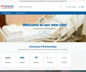 Americanhealthcaresupply.com(American Healthcare Supply) Screenshot