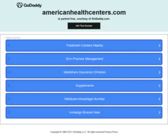 Americanhealthcenters.com(Americanhealthcenters) Screenshot