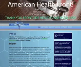 Americanhealthfront.com(American Health Front) Screenshot