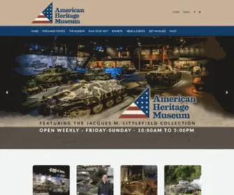 Americanheritagemuseum.org(The American Heritage Museum) Screenshot
