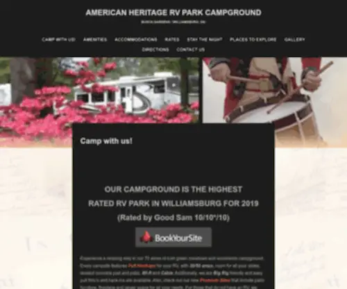 AmericanheritagervPark.com(Camp with us) Screenshot