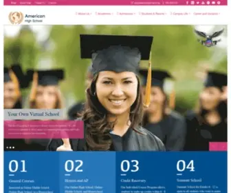 Americanhighschool.org(Online High School) Screenshot