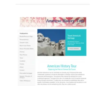 Americanhistorytour.com(American History Tour) Screenshot