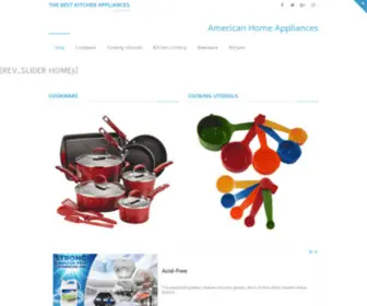 Americanhomeappliances.com(Top Kitchen Appliances) Screenshot