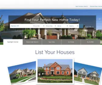 Americanhomeguides.com(New Homes) Screenshot