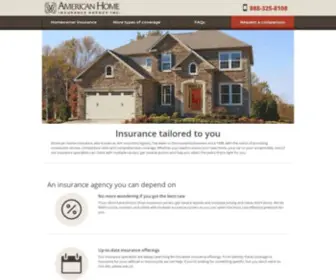 Americanhomeinsurance.com(American Home Insurance) Screenshot