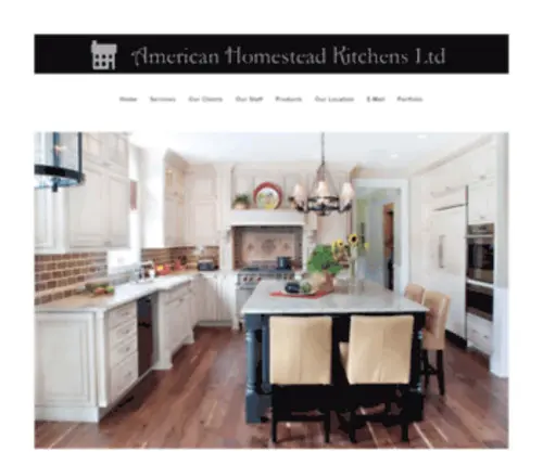 Americanhomesteadkitchens.com(American Homestead Kitchens) Screenshot