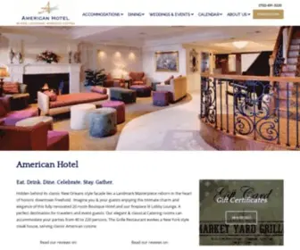 Americanhotelnj.com(American Hotel) Screenshot