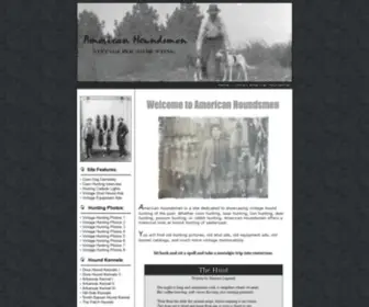 Americanhoundsmen.com(American Houndsmen) Screenshot