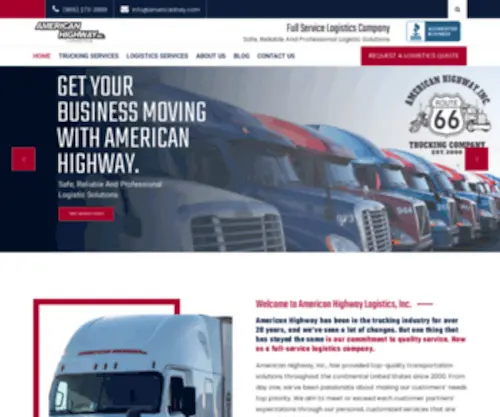 Americanhwy.com(American Highway) Screenshot