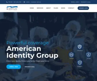 Americanidentitygroup.com(American Identity Group) Screenshot