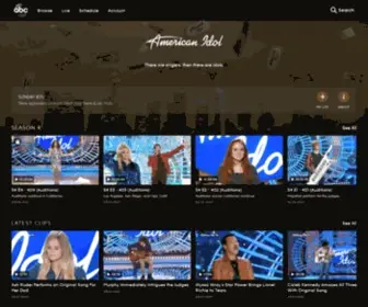 Americanidol.com(Watch American Idol TV Show) Screenshot