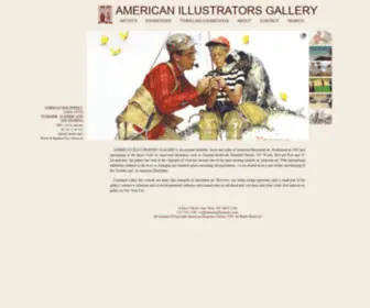 Americanillustrators.com(American Illustrators Gallery) Screenshot