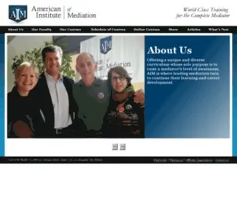 Americaninstituteofmediation.com(American Institute of Mediation American Institute of Mediation) Screenshot