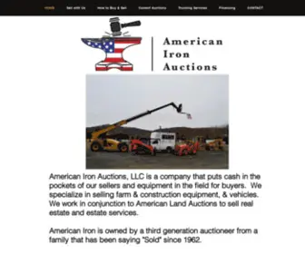 Americanironauctions.com(Mysite 1) Screenshot