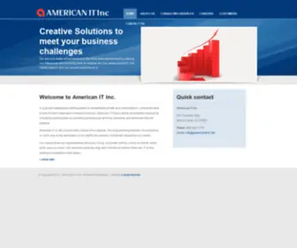 Americanitinc.net(American IT inc) Screenshot