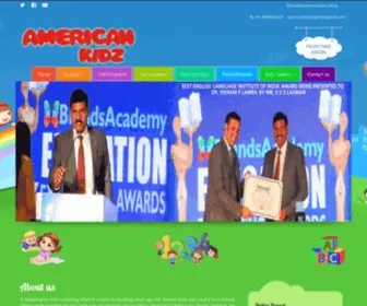 Americankidz.edu.in(American Kidz) Screenshot