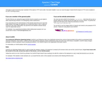 Americanlabstaffing.com(Apache HTTP Server Test Page) Screenshot