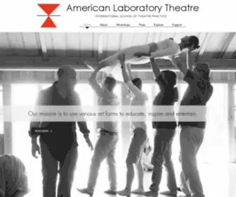 Americanlabtheatre.com(American Laboratory Theatre) Screenshot