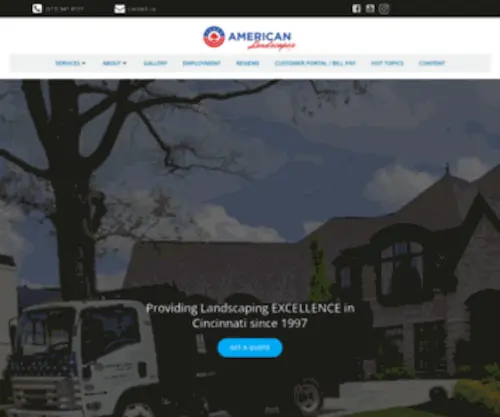 Americanlandscapesllc.com(American Landscapes) Screenshot