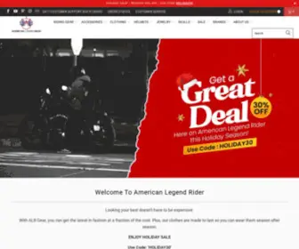Americanlegendrider.com(High-Quality Biker Gear, Apparel, Accessories) Screenshot