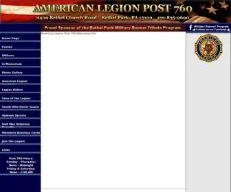 Americanlegion760.org(American Legion Post 760) Screenshot