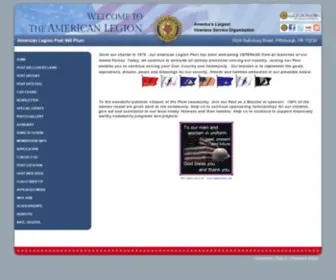 Americanlegionpost980Plumboro.org(American Legion Post 980 Plum) Screenshot