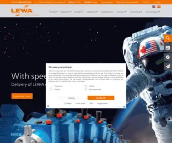 Americanlewa.com(Fluid Metering Pumps and Dosing Systems) Screenshot