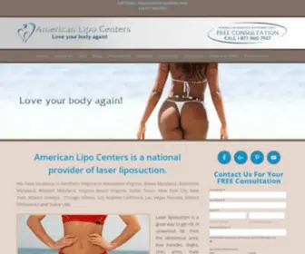 Americanlipocenters.com(American Lipo Centers) Screenshot