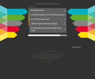 Americanlocalbusiness.info(Search by American Business & professional service recommended American Search) Screenshot