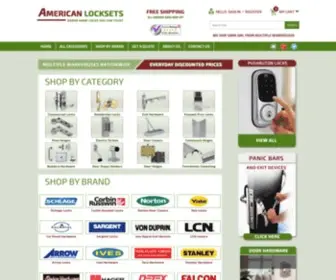 Americanlocksets.com(Keyless Door Locks and Schlage Locks) Screenshot