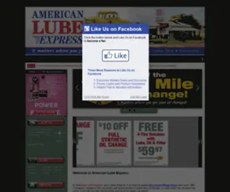 Americanlubeexpress.com(American Lube Express) Screenshot