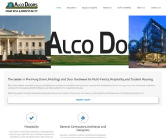 Americanlumberonline.com(Alco Doors) Screenshot