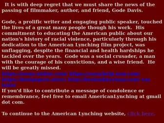 Americanlynching.com(American) Screenshot