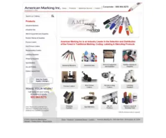 Americanmarking.com(American Marking) Screenshot