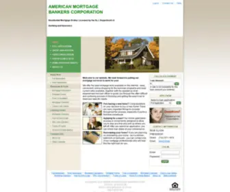 Americanmbc.com(AMERICAN MORTGAGE BANKERS CORP) Screenshot