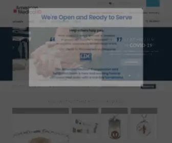 Americanmedical-ID.com(Medical Alert Bracelets) Screenshot