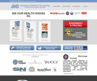 Americanmedicalscreening.com(American Medical Screening) Screenshot