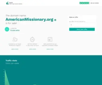 Americanmissionary.org(Americanmissionary) Screenshot