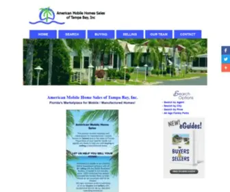 Americanmobilehomesalesflorida.com(Manufactured Homes for Sale in Florida) Screenshot