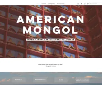 Americanmongol.com(Americanmongol) Screenshot