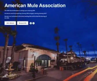 Americanmuleassociation.org(American Mule Association) Screenshot